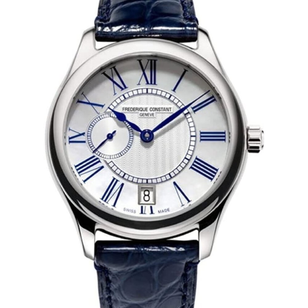 Frederique Constant Blue Day Date Women's Watch
